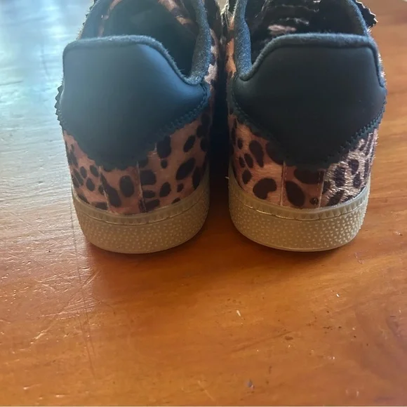 NWT Camila Coelho Bastion Leo 7.5 Sneakers Leopard Print Trendy Street Style - Picture 6 of 10